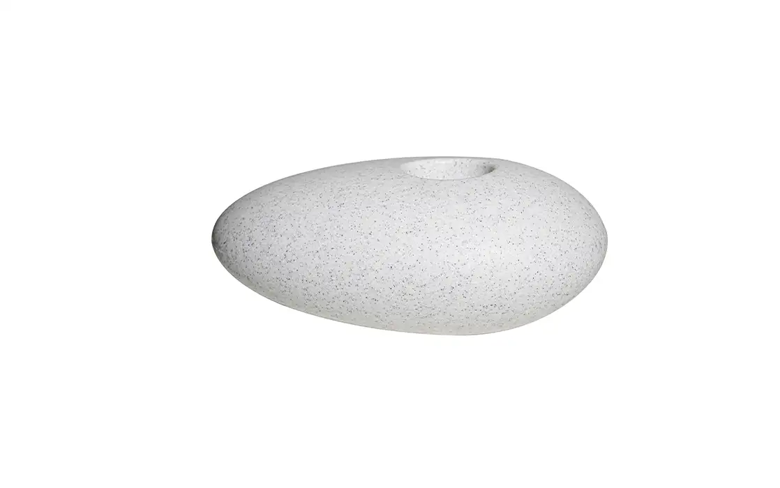 Tokyo Short Illuminated Round Planter front